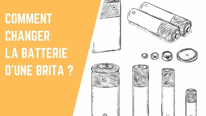 Comment changer la batterie d'une carafe Brita ? 1