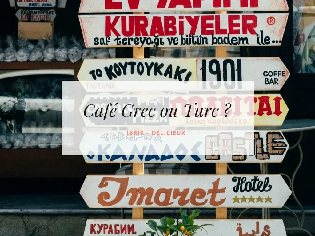 Quelles sont les différences entre un café grec et un café turc ? 1
