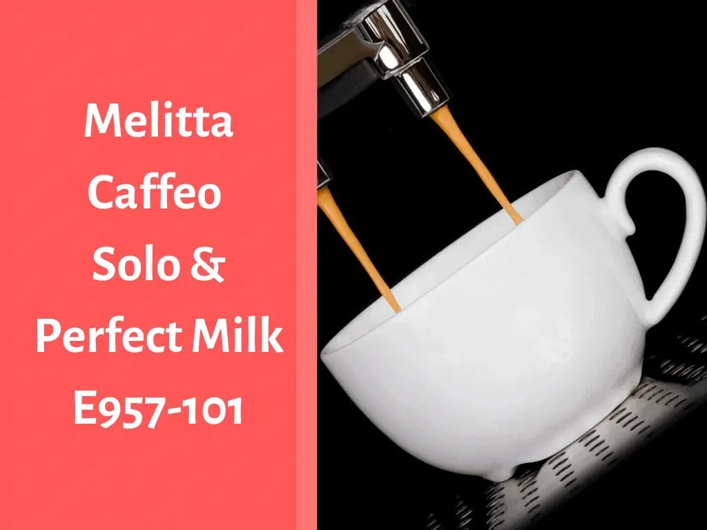 Notre avis sur la machine à café Melitta Caffeo Solo & Perfect Milk E957-101