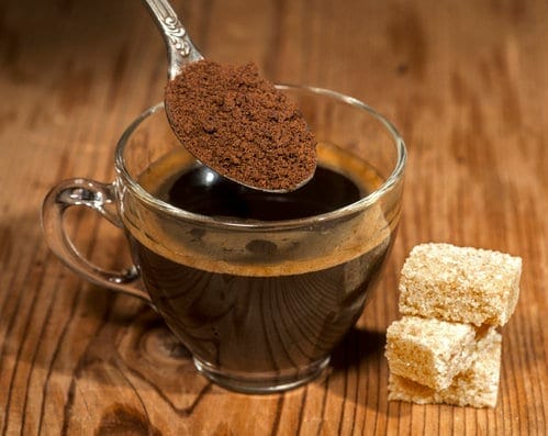 Café soluble à déguster 